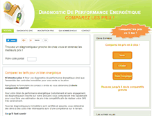 Tablet Screenshot of prix-diagnostic-de-performance-energetique.fr